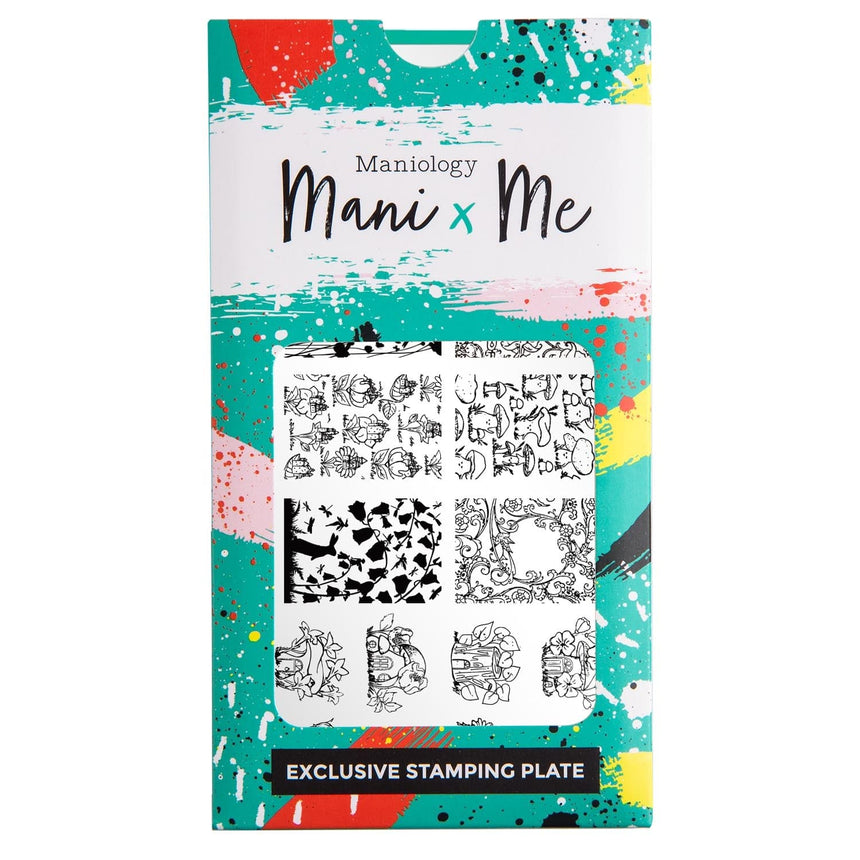 Enchanted: Pixielight (MXM102) - Nail Stamping Plate