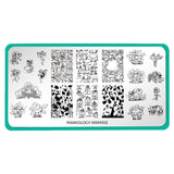 Enchanted: Pixielight (MXM102) - Nail Stamping Plate