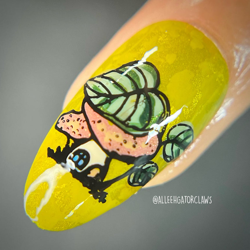 Enchanted: Pixielight (MXM102) - Nail Stamping Plate