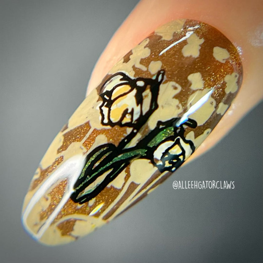 Enchanted: Pixielight (MXM102) - Nail Stamping Plate