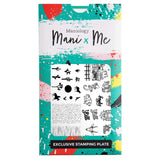 Wild West: Last Rodeo (MXM062) - Nail Stamping Plate