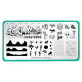 Wild West: Last Rodeo (MXM062) - Nail Stamping Plate