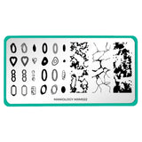 Absolute Gem: Marbled Magic (MXM022) - Nail Stamping Plate