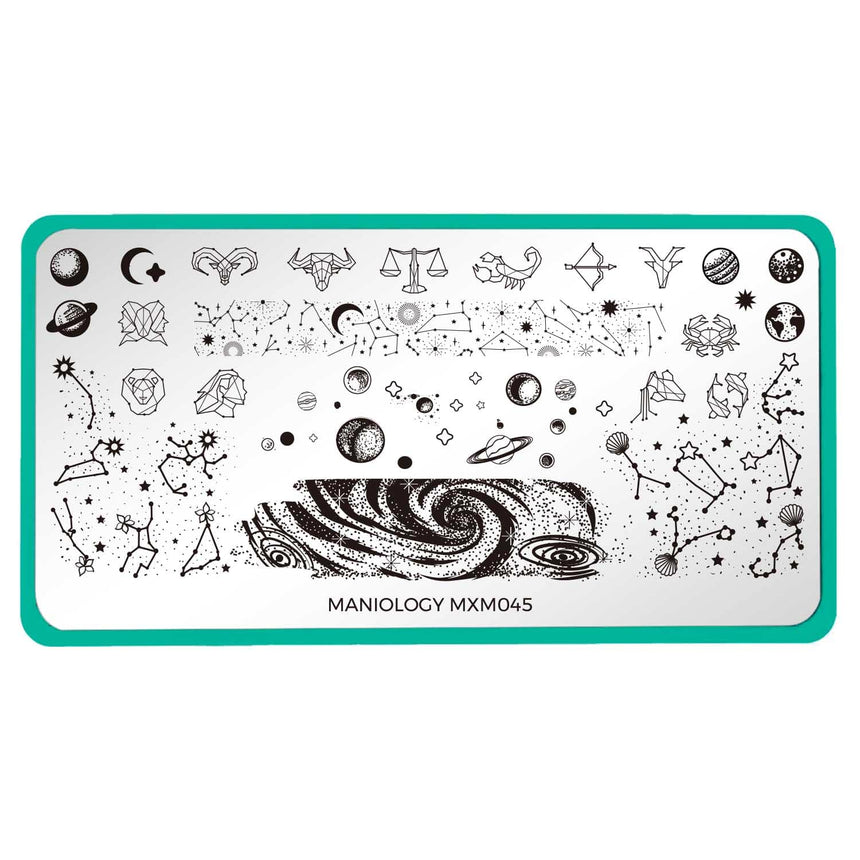 Star Signs: Zodiac ID (MXM045) - Nail Stamping Plate