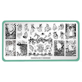 Mythical Creatures: Fabled Spirits (MXM069) - Nail Stamping Plate