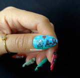 Fun Fair: Carousel Dreams (MXM093) - Nail Stamping Plate