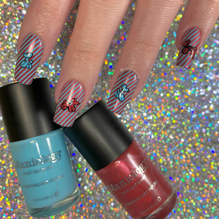 Fun Fair: Carousel Dreams (MXM093) - Nail Stamping Plate