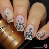 Aromatherapy: Scented Garden (MXM049) - Nail Stamping Plate