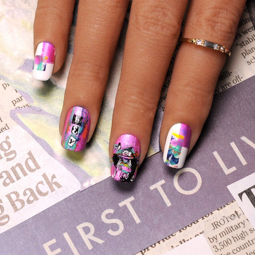 Maximalist: Cut & Curate (MXM095) - Nail Stamping Plate