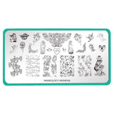 Devils & Angels: Cherubs of Chaos (MXM048) - Nail Stamping Plate