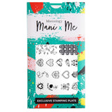 Hearts & Chains: Heartcrafted (MXM097) - Nail Stamping Plate