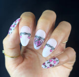 Hearts & Chains: Heartcrafted (MXM097) - Nail Stamping Plate