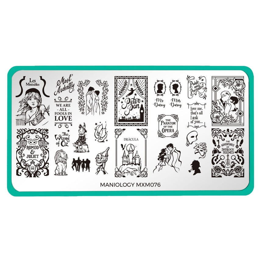 Storyteller: First Edition (MXM076) - Nail Stamping Plate