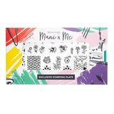 Bees & Blooms: Honey Drip (MXM103) - Nail Stamping Plate