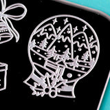 Snow Day: Holiday Makers (MXM043) - Nail Stamping Plate (CLEARANCE)