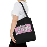 Dead But Nailed it Black Tote Bag