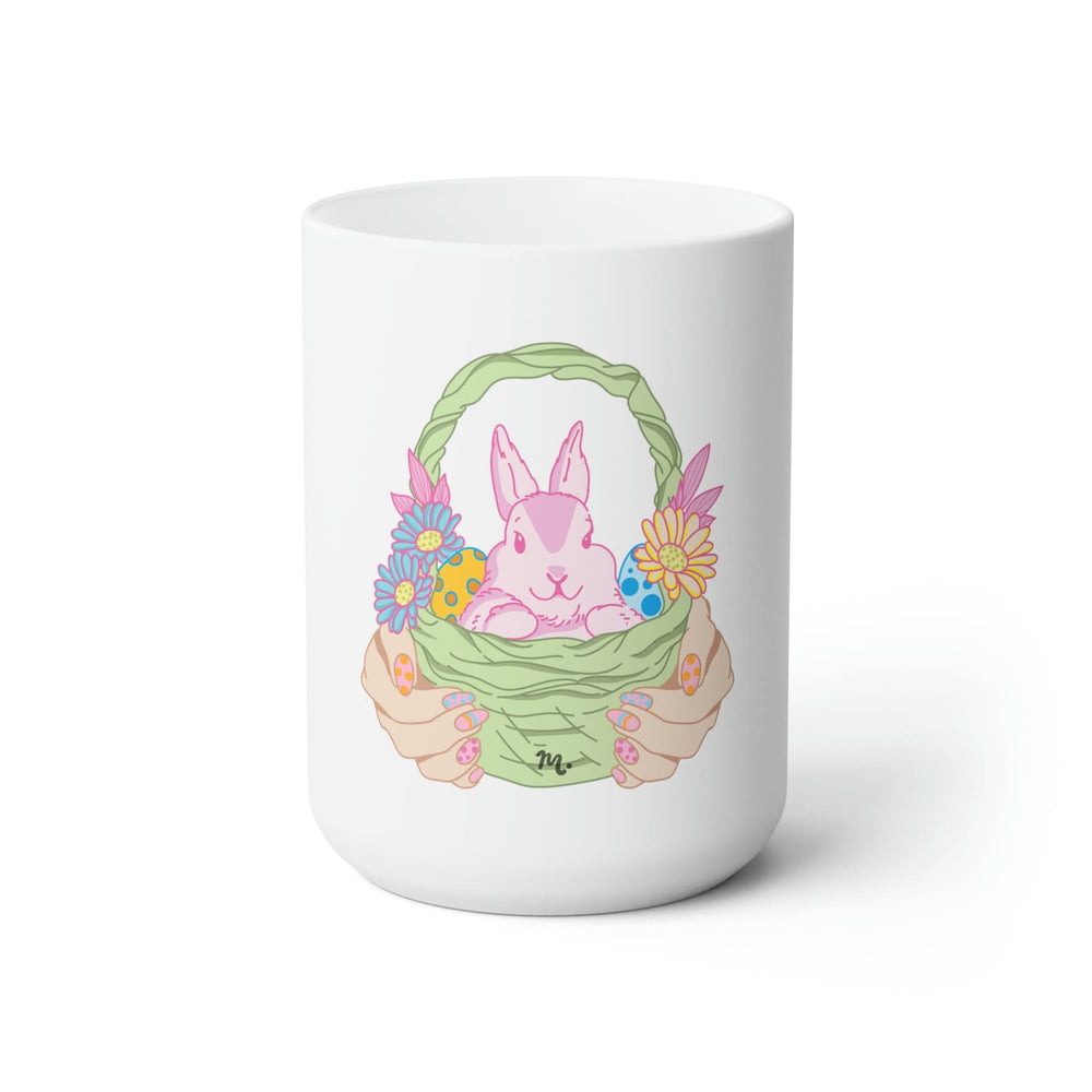 Easter Bunny Ceramic Coffee Mug 15oz