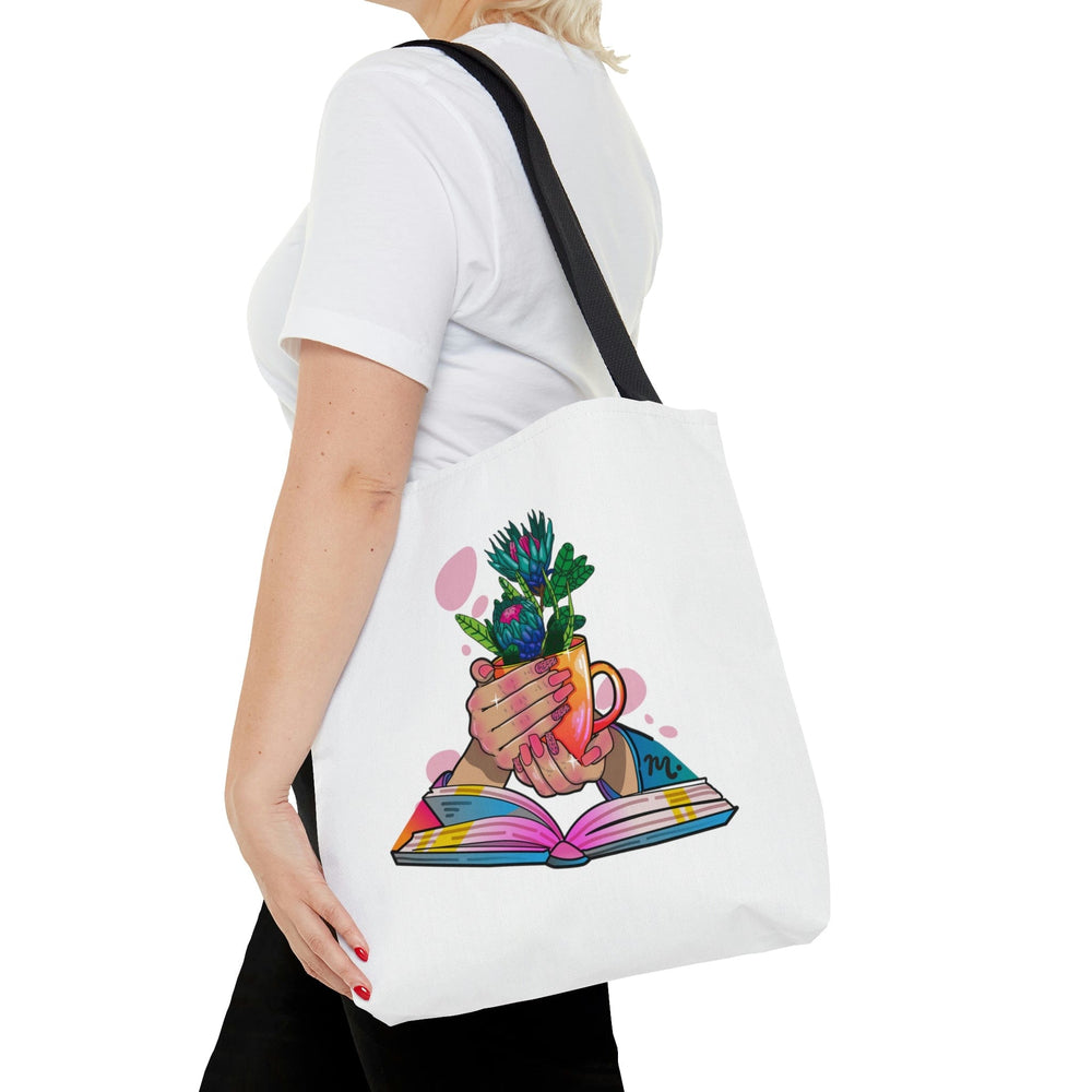 Plants, Books and Nails Tote Bag