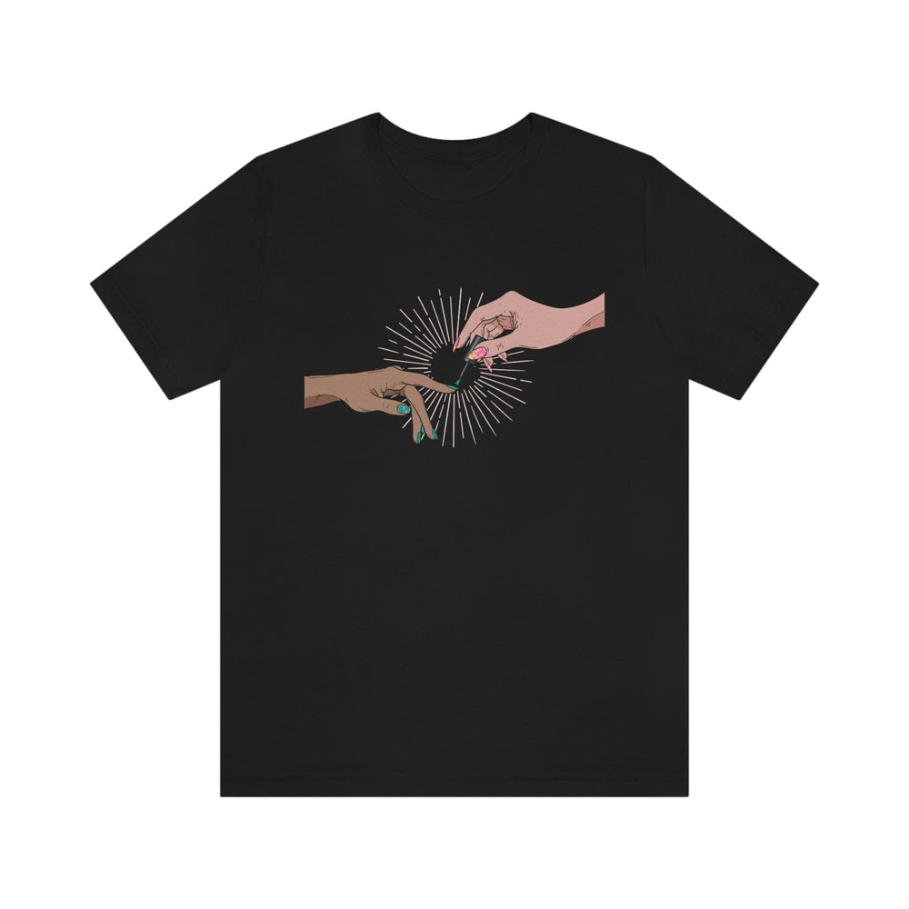 The Creation of Manicure - Short Sleeve T-shirt