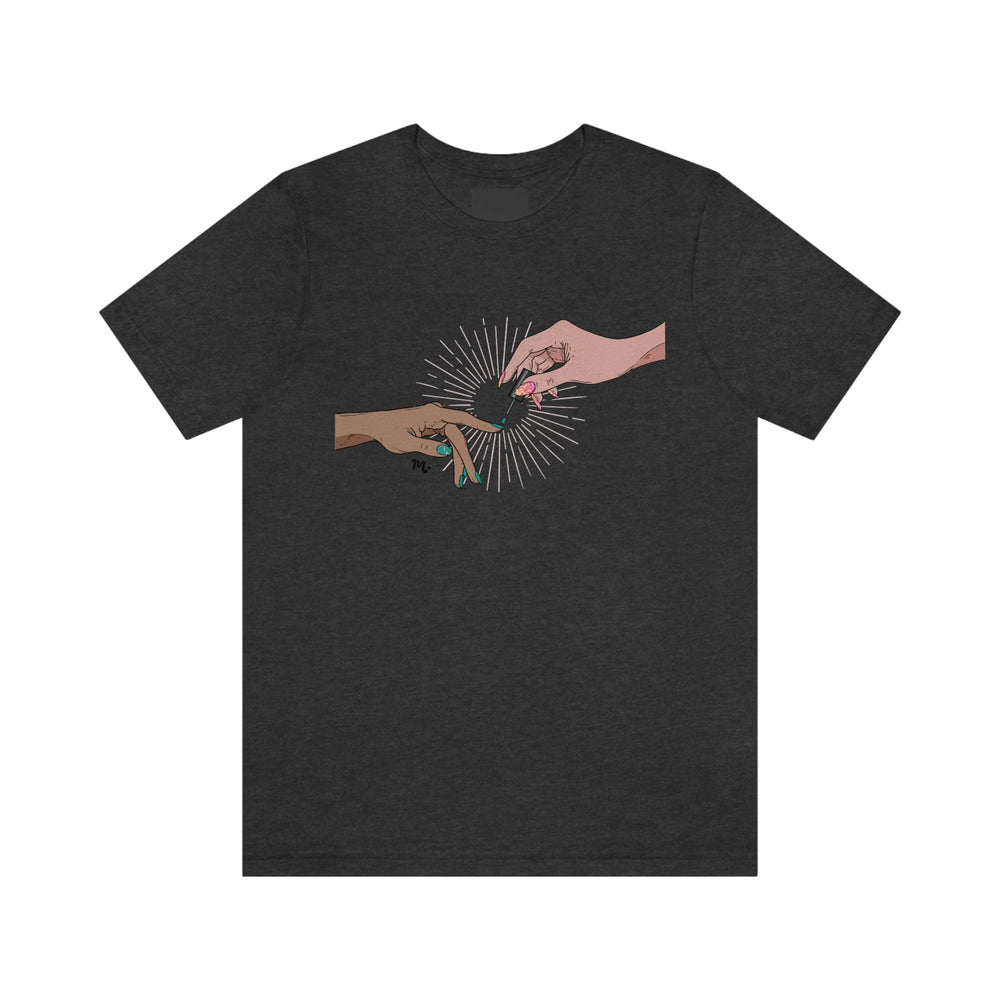 The Creation of Manicure - Short Sleeve T-shirt