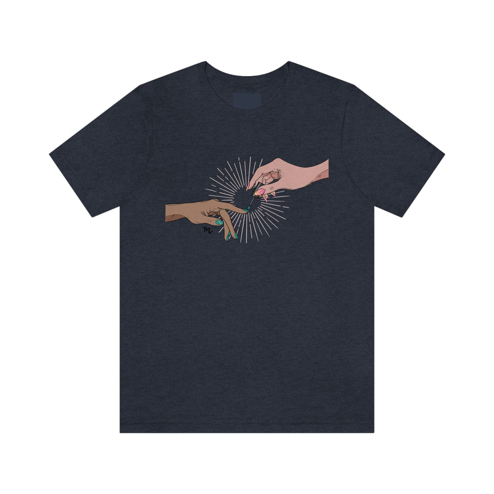 The Creation of Manicure - Short Sleeve T-shirt