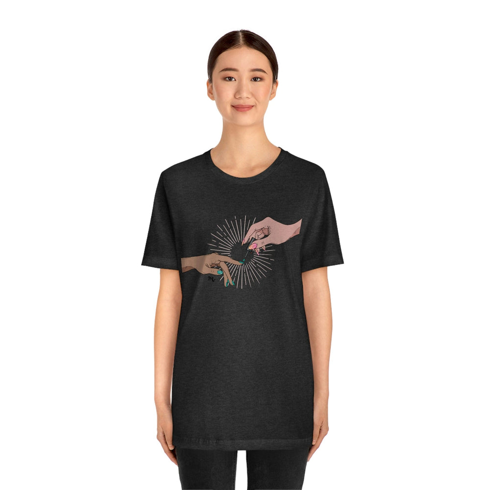 The Creation of Manicure - Short Sleeve T-shirt